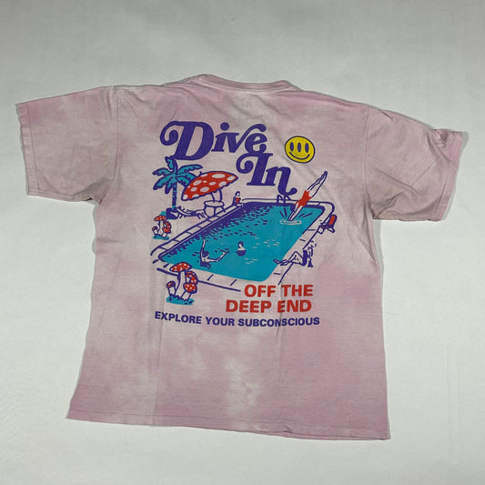 A Lab Dive In Tie Dye Graphic T-Shirt - Large