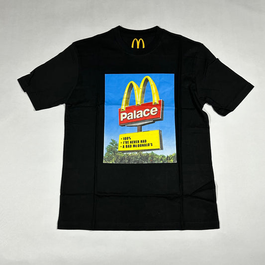 Palace x McDonald's Sign T-shirt Black Medium & Large