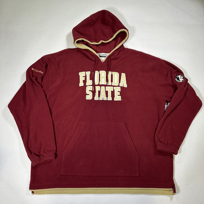 Columbia Florida State Burgundy Fleece Hoodie *pre-owned*