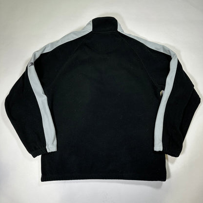 Reebok Las Vegas Raiders Oversized Fleece Quarter Zip *pre-owned*
