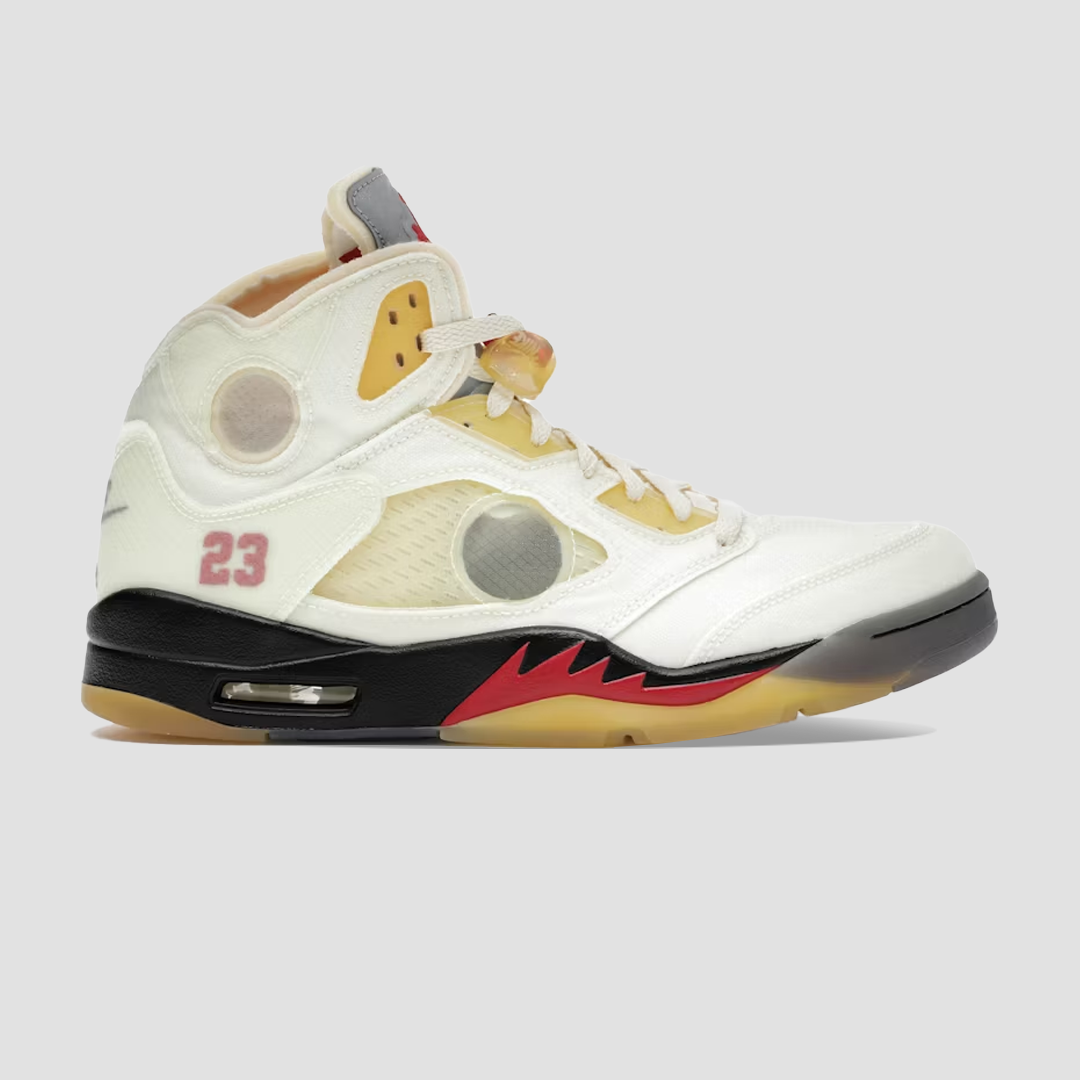 Off-White Jordan 5 Retro ‘Sail’