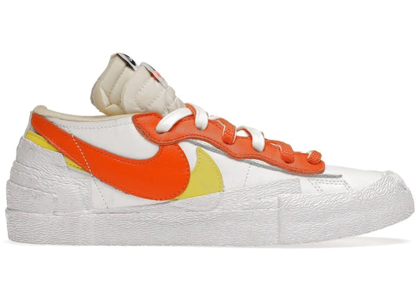 Nike Blazer Low sacai White Magma Orange - Kicks Collective PA - Nike - DD1877-100 - Men's Shoes - 10M/11.5W - Brand New
