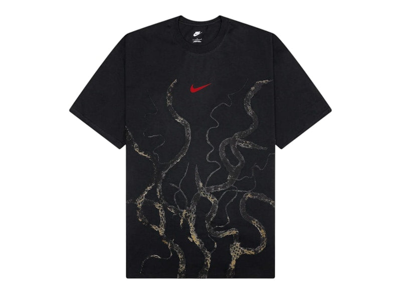 Nike x Stranger Things Max90 Tee Off Noir University Red