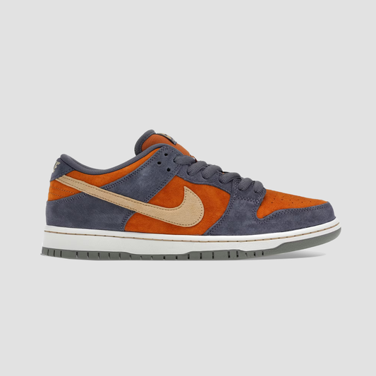 Nike SB Dunk Low Light Carbon Sesame Monarch