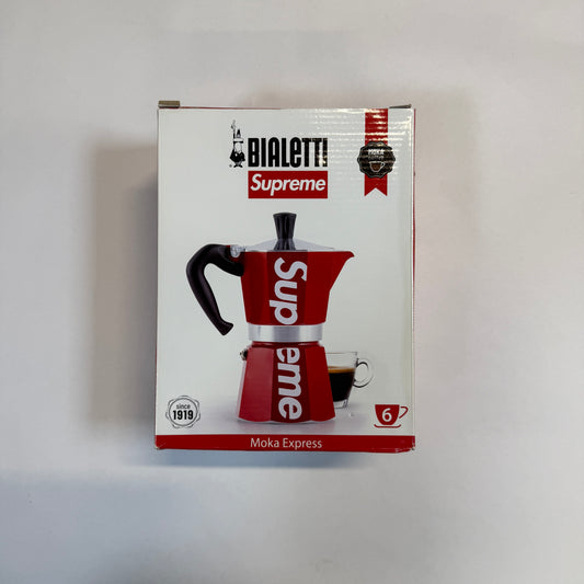 Supreme Bialetti Moka Express Red front of package