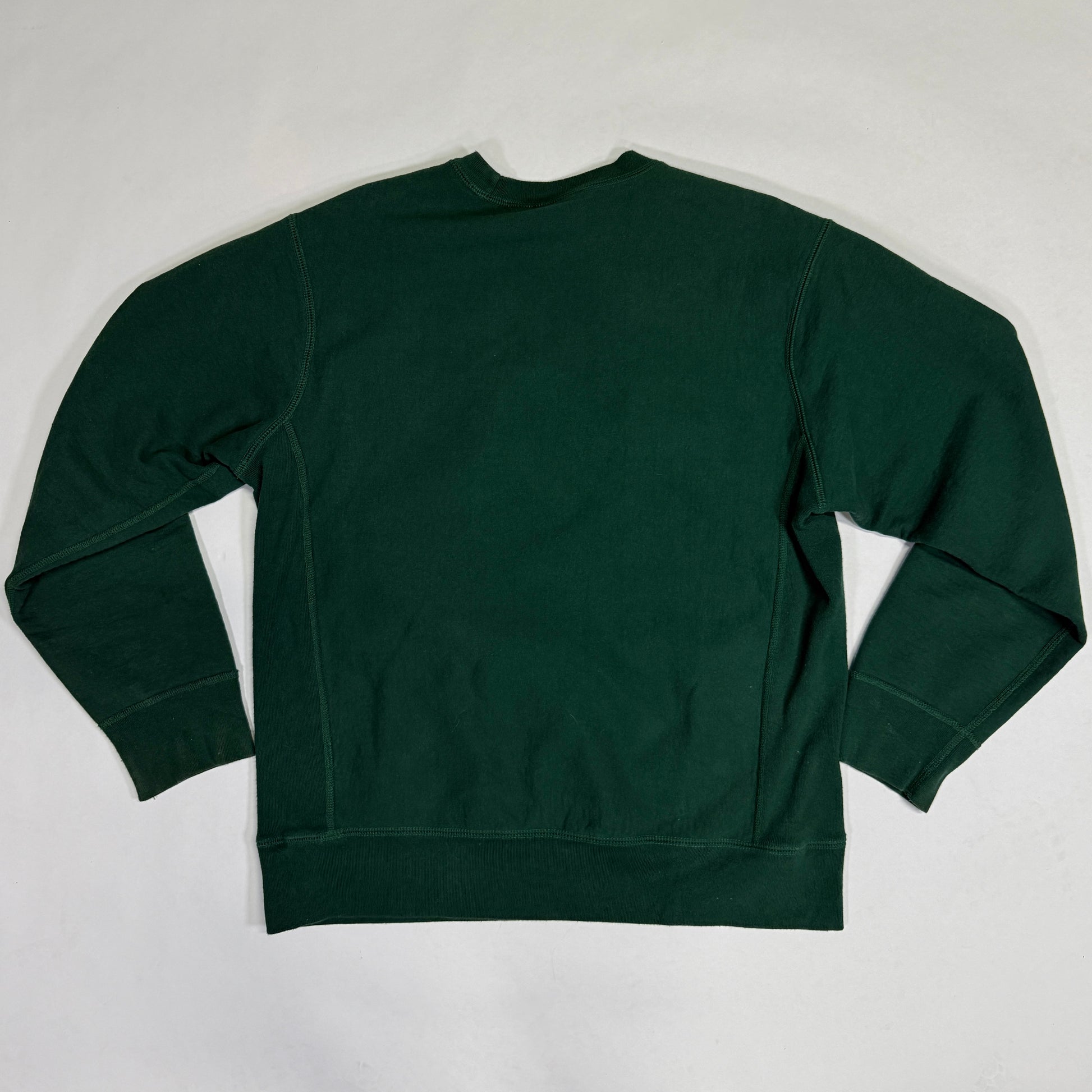 Supreme Box Logo Crewneck Dark Green (FW18) back of crewneck
