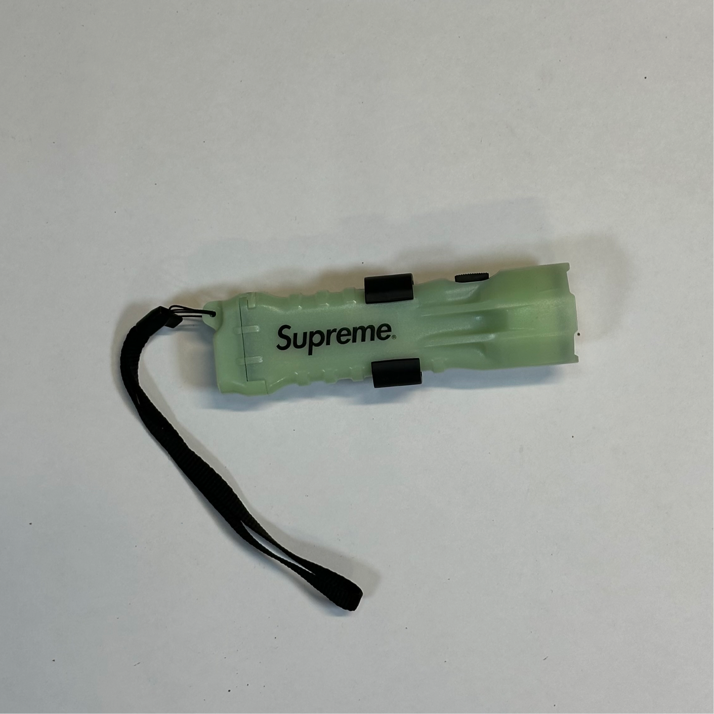 Supreme Pelican 3310PL Flashlight Glow In The Dark front of flashlight