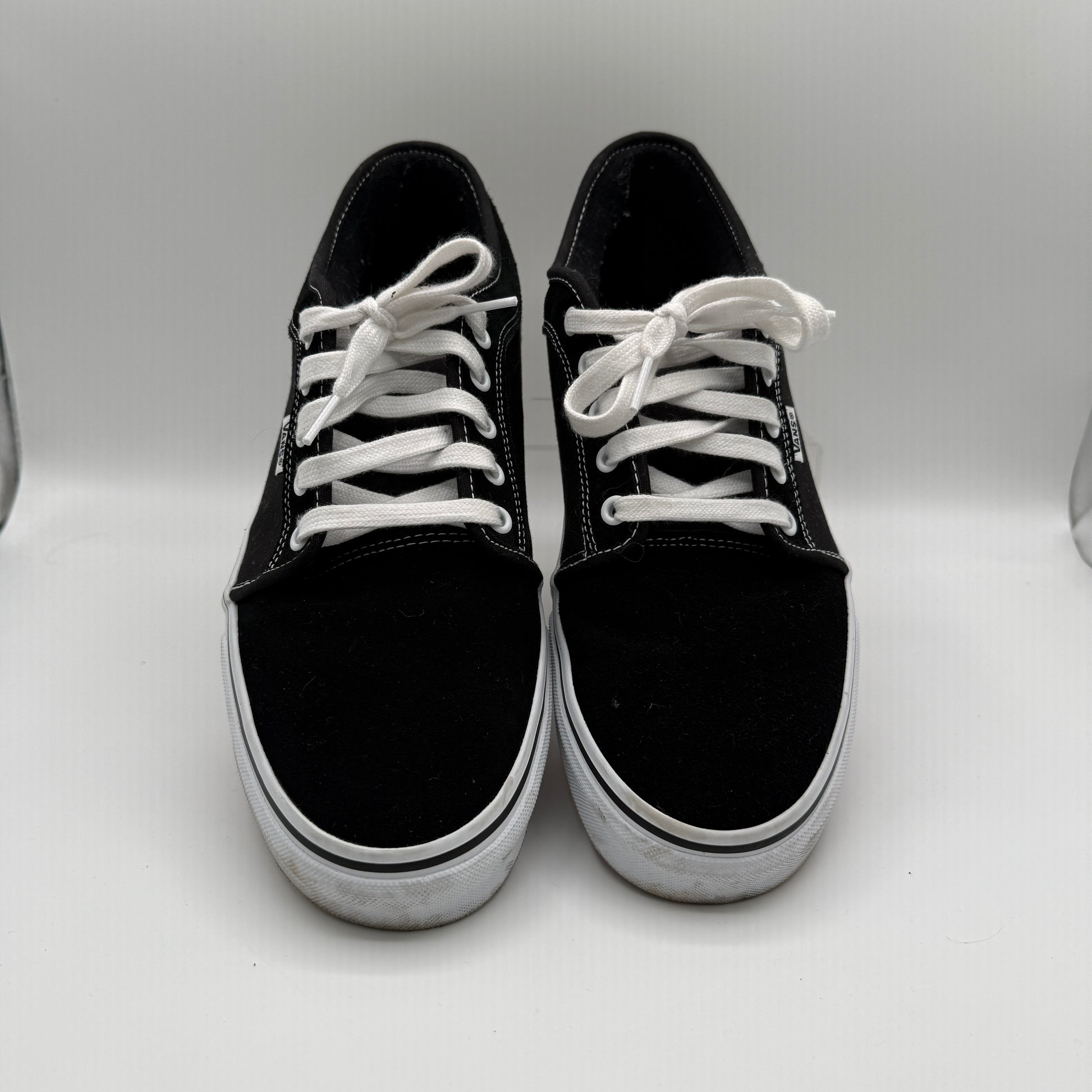 VANS Chukka Low Black toes of shoe