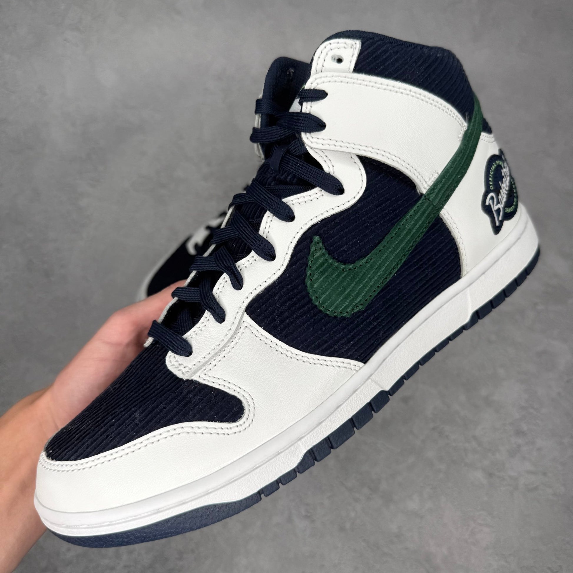 Nike Dunk High Sports Specialties White Navy *pre - owned* SIZE 11 - Kicks Collective PA - Nike - DH0953 - 400 - Men's Shoes - 11M/12.5W - Pre - Owned