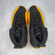 Jordan 12 Retro Black University Gold *pre-owned* SIZE 8