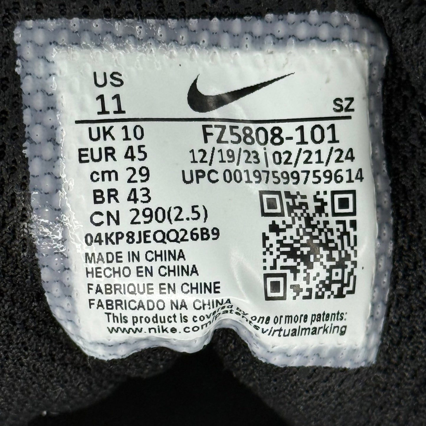 Nike Air Max 1 White Black - Kicks Collective PA - Nike - FD9082 - 107 - Men's Shoes - 11M/12.5W - Brand New