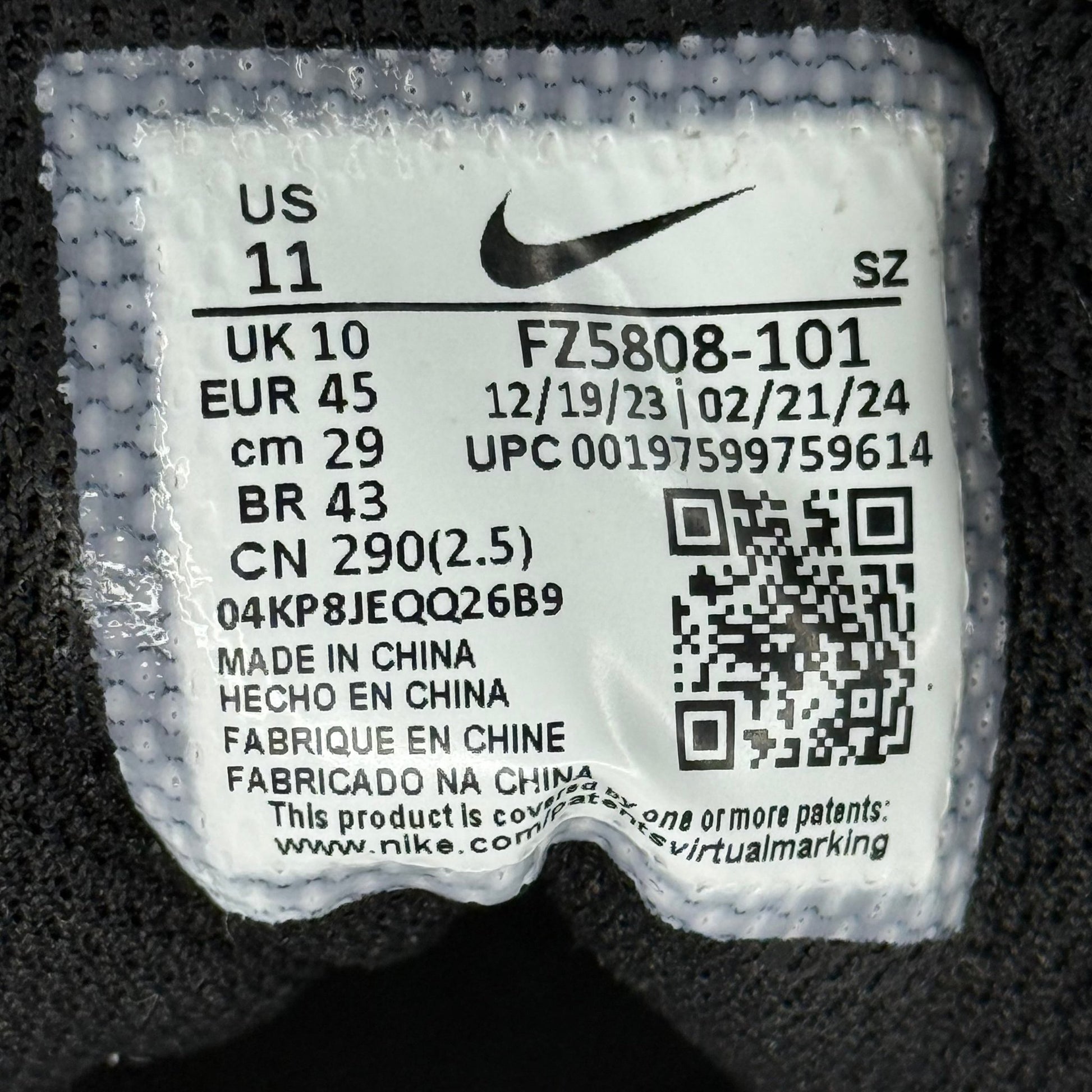 Nike Air Max 1 White Black - Kicks Collective PA - Nike - FD9082 - 107 - Men's Shoes - 11M/12.5W - Brand New
