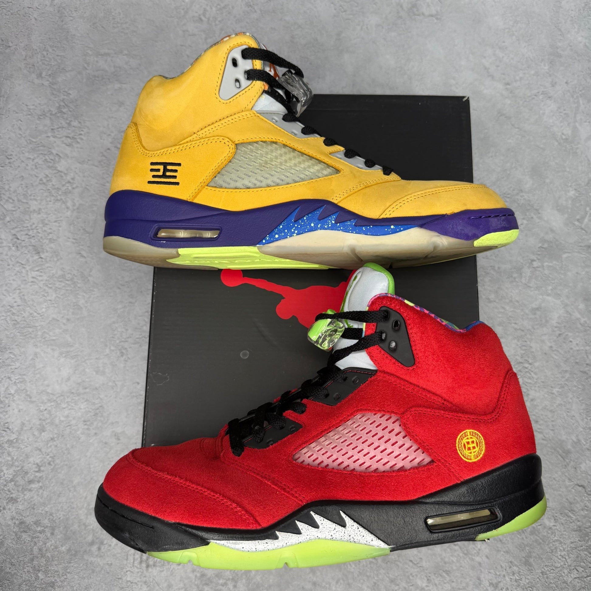 Jordan 5 Retro What The *pre - owned* SIZE 11 - Kicks Collective PA - Jordan - CZ5725-700 - Men's Shoes - 11M/12.5W - Pre - Owned