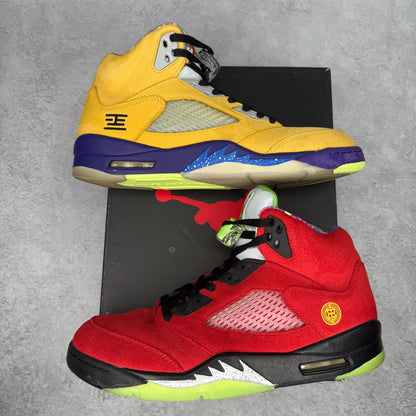 Jordan 5 Retro What The *pre - owned* SIZE 11 - Kicks Collective PA - Jordan - CZ5725-700 - Men's Shoes - 11M/12.5W - Pre - Owned