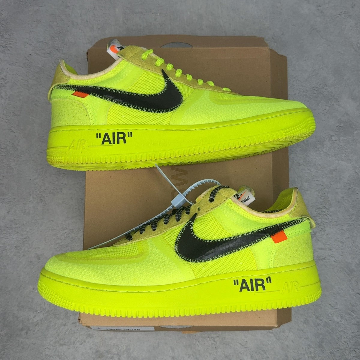 Nike Air Force 1 Low Off-White Volt - Image 1