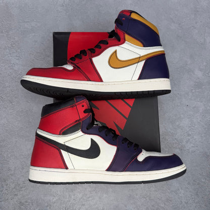 Jordan 1 Retro High OG Defiant SB LA to Chicago *pre - owned* SIZE 11 - Kicks Collective PA - Jordan - CD6578-507 - Men's Shoes - 11M/12.5W - Pre - Owned