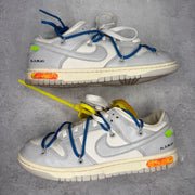 Nike Dunk Low Off-White Lot 10 *pre-owned* SIZE 8.5