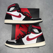 Jordan 1 Retro High Black Gym Red *pre-owned* SIZE 11 - Kicks Collective PA - Jordan - 555088-061 - Men's Shoes - 11M/12.5W - Pre-Owned