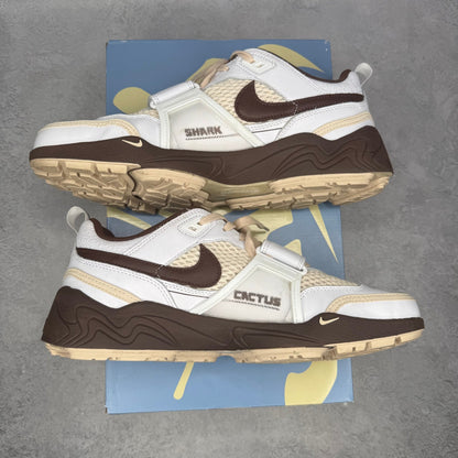 Nike Zoom Field Jaxx Travis Scott Light Chocolate *pre - owned* SIZE 12 - Kicks Collective PA - Nike - HQ3073-100 - Men's Shoes - 12M/13.5W - Pre - Owned