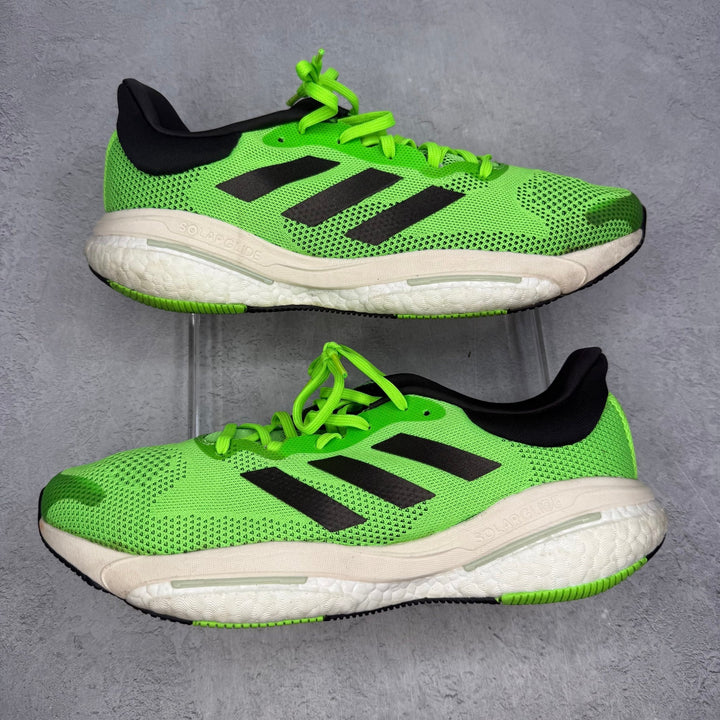 adidas SoalrGlide 5 Solar Green Black *pre - owned* SIZE 11.5 - Kicks Collective PA - adidas - GX6704 - Men's Shoes - 11.5M/13W - Pre - Owned - No Box