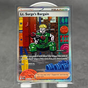 Lt. Surge's Bargain - 185/132 - ME01: Mega Evolution (MEG) - Kicks Collective PA - POKEMON - POKEMON SINGLES - Accessories - OS - Brand New - No Box