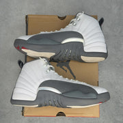 Jordan 12 Retro White Dark Grey - Image 2