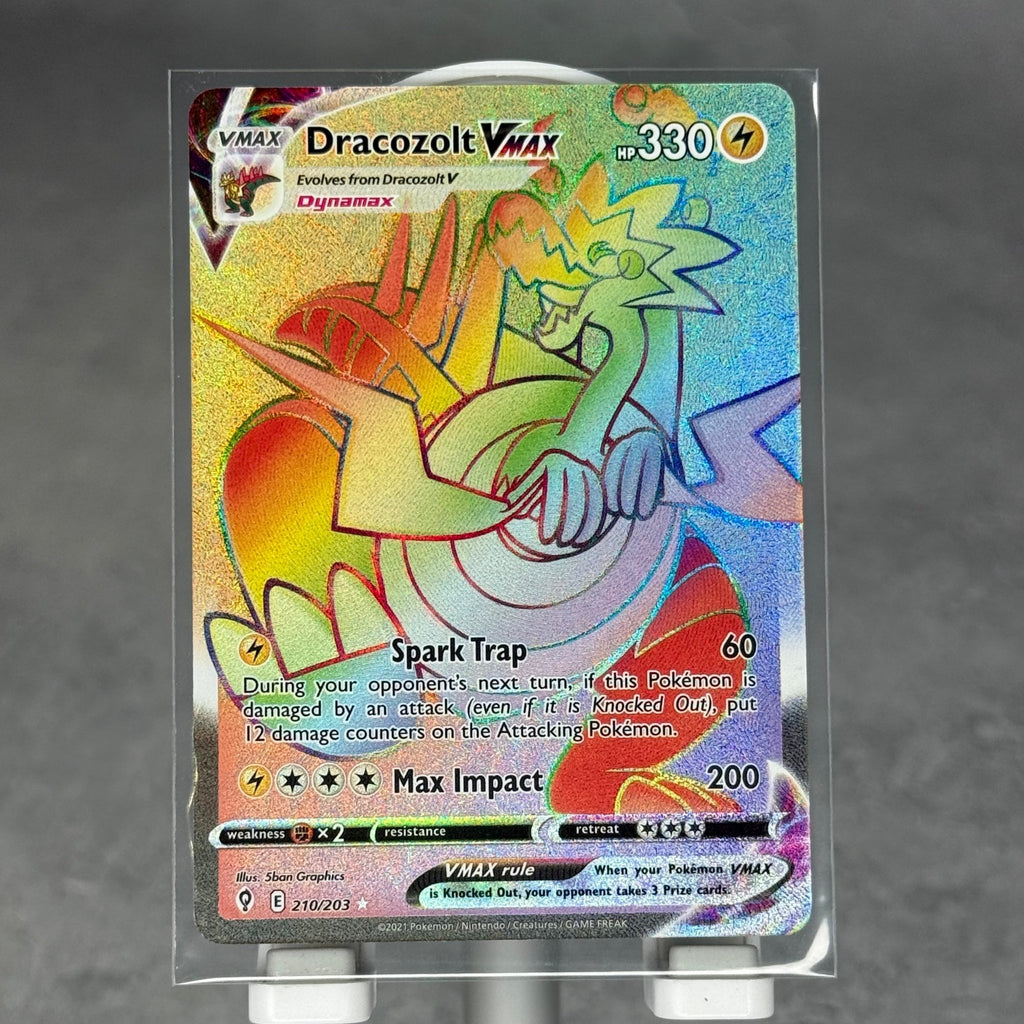 Dracozolt VMAX 210/203 (Secret) - SWSH07: Evolving Skies (SWSH07) - Kicks Collective PA - POKEMON - POKEMON SINGLES - Accessories - OS - Brand New - No Box