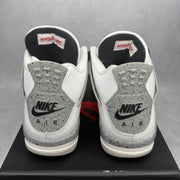 Jordan 4 Retro White Cement (2025) (GS) *pre-owned* SIZE 7Y