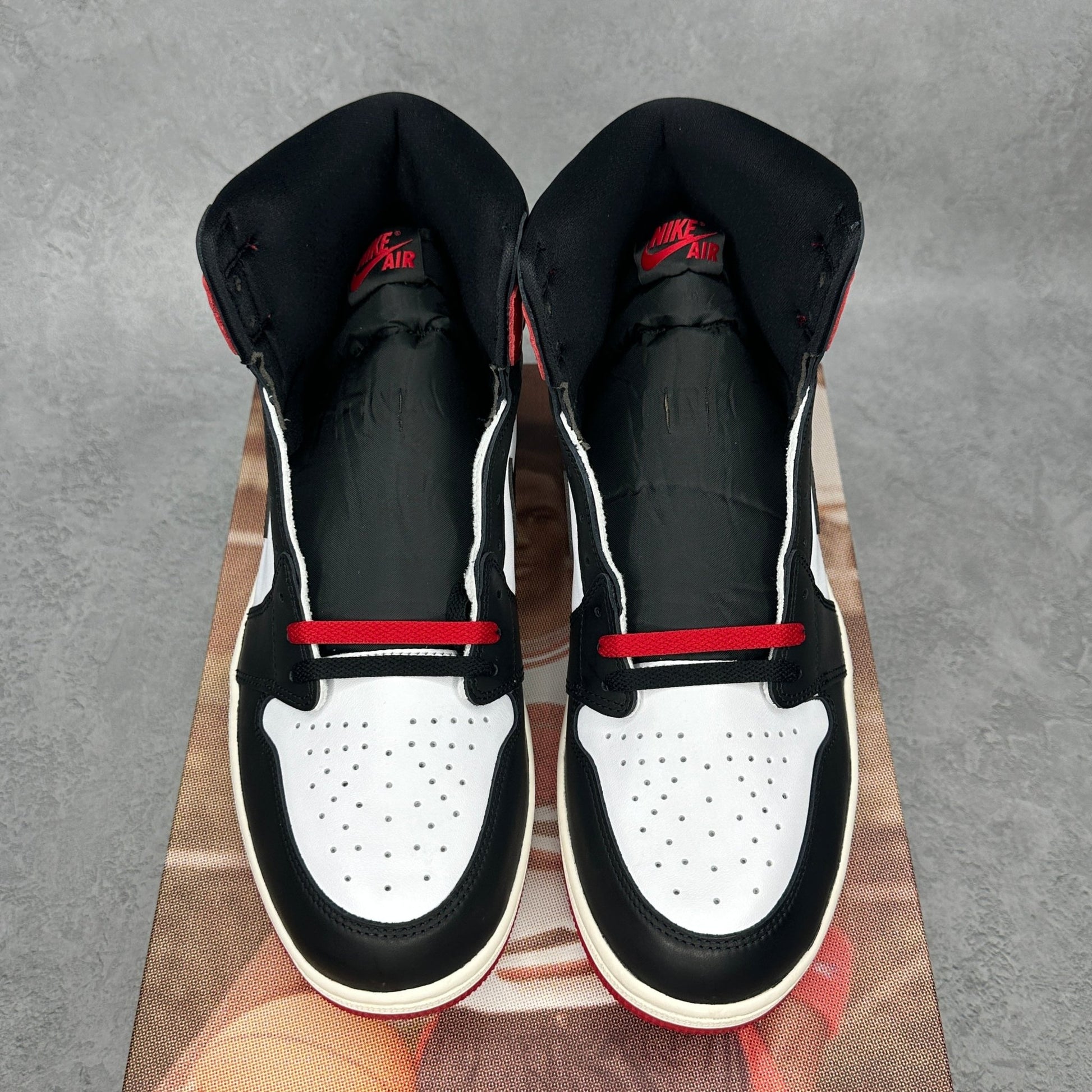 Jordan 1 Retro High OG Black Toe Reimagined - Kicks Collective PA - Jordan - DZ5485 - 106 - Men's Shoes - 11M/12.5W - Brand New