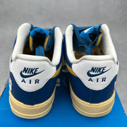 Nike Air Force 1 Low SP Undefeated 5 On It Blue Yellow Croc *pre-owned* SIZE 9