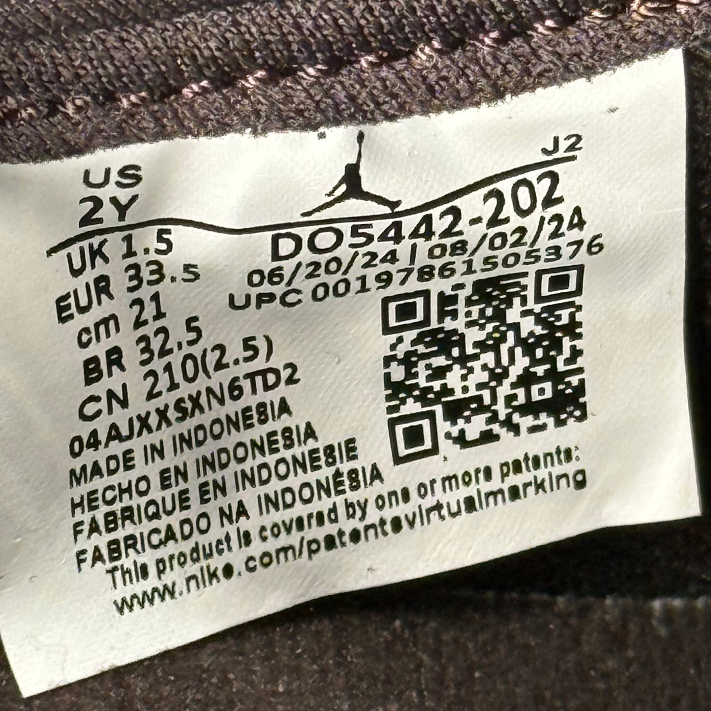 Jordan 1 Retro Low OG SP Travis Scott Velvet Brown (PS)