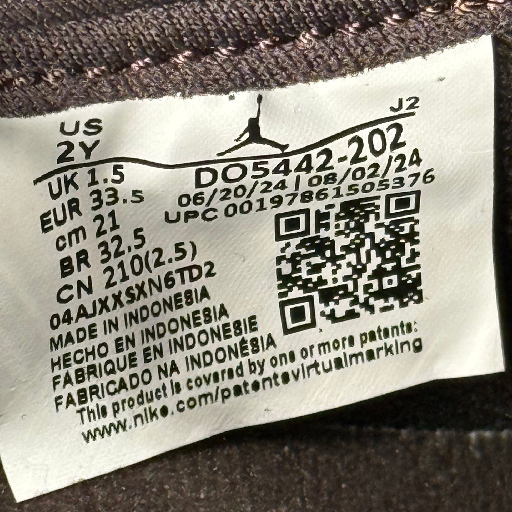 Jordan 1 Retro Low OG SP Travis Scott Velvet Brown (PS)