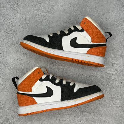 Jordan 1 Mid SE Basketball Blossom (PS) *pre-owned* SIZE 12C