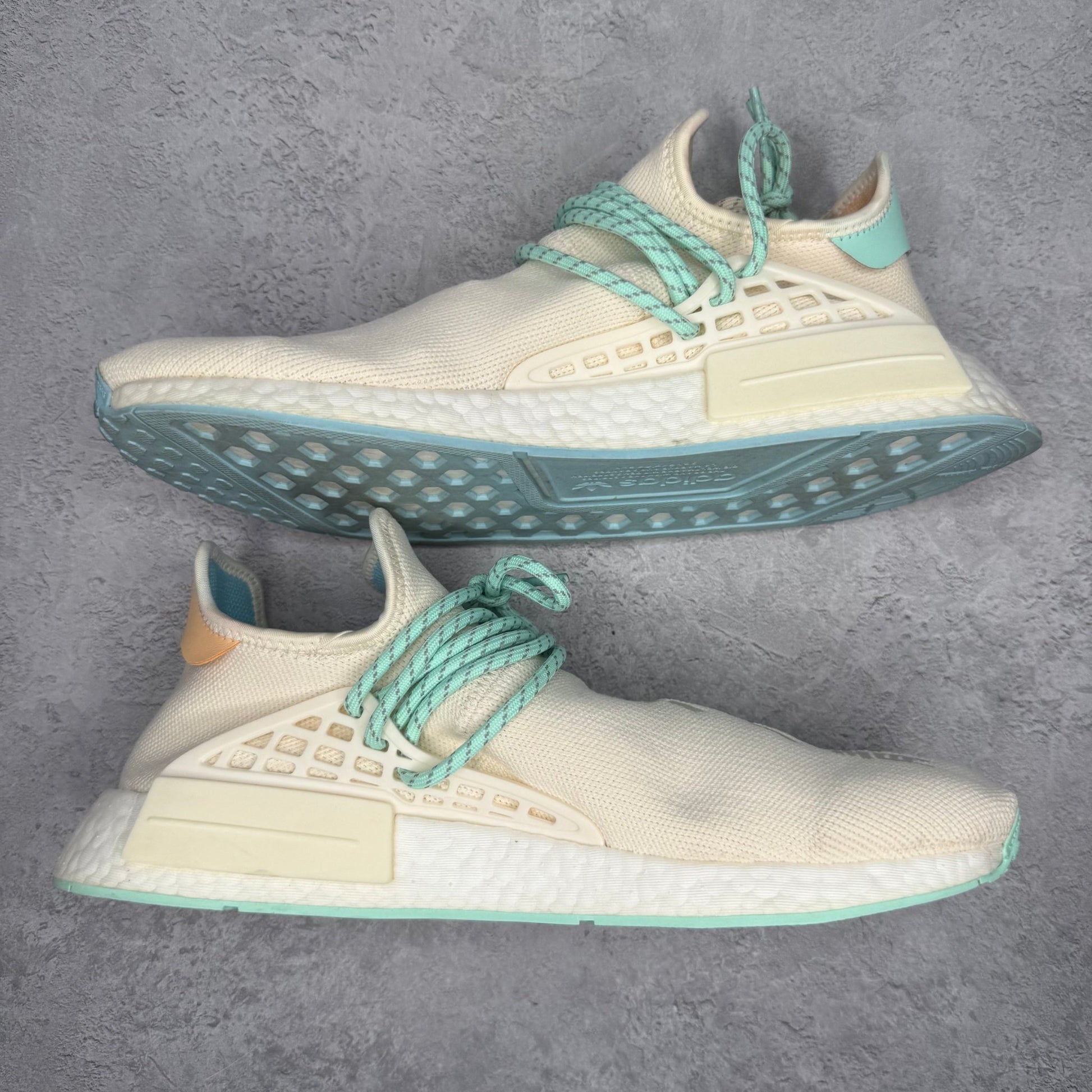 adidas NMD HU Pharrell NERD Chalk White *pre - owned* SIZE 11 - Kicks Collective PA - adidas - GW0246 - Men's Shoes - 11M/12.5W - Pre - Owned