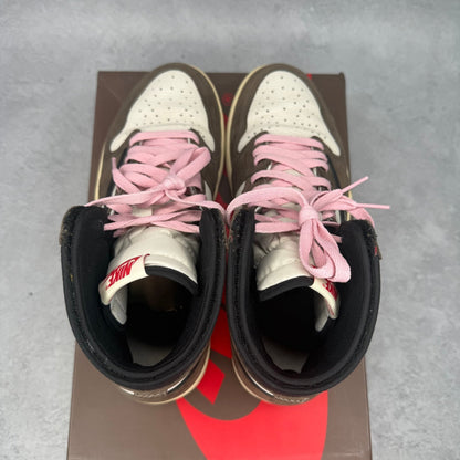 Jordan 1 Retro High OG SP Travis Scott Mocha *pre - owned* SIZE 10 - Kicks Collective PA - Jordan - CD4487-100 - Men's Shoes - 10M/11.5W - Pre - Owned