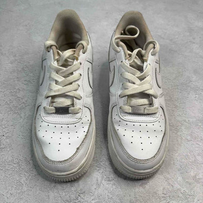 Nike Air Force 1 Low LE Triple White (GS) *pre-owned* SIZE 6Y