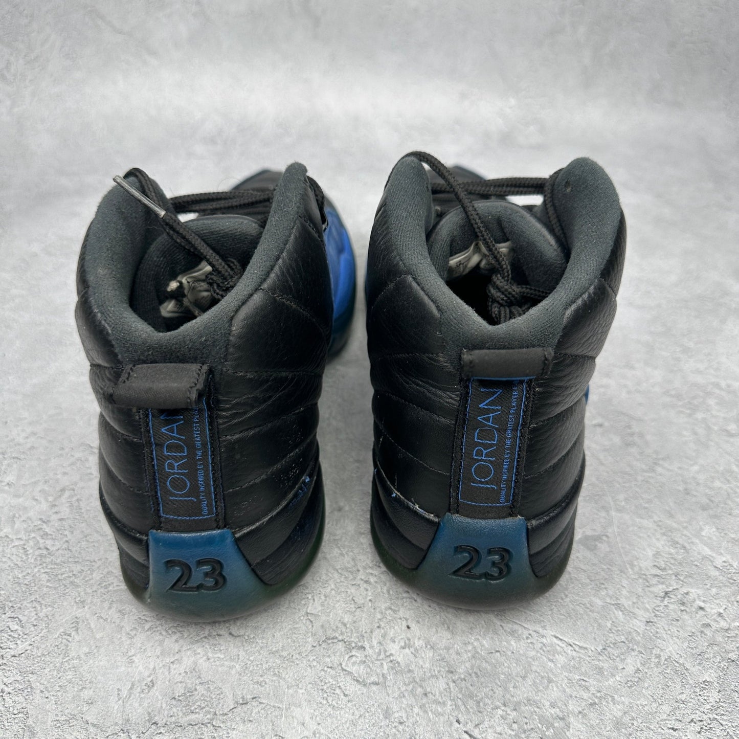 Jordan 12 Retro Black Game Royal *pre - owned* SIZE 10 - Kicks Collective PA - Jordan - 130690 - 014 - Men's Shoes - 10M/11.5W - Pre - Owned