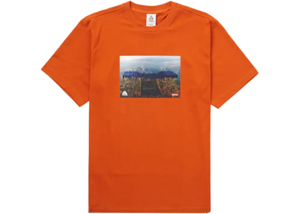 Supreme Nike ACG Grid Tee Orange *pre-owned* SIZE Large