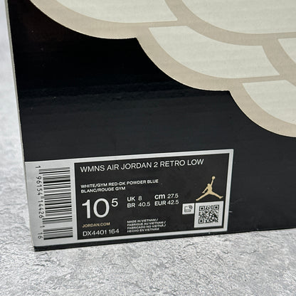 Jordan 2 Retro Low NC to Chi (Women's) *pre-owned* SIZE 9M/10.5M