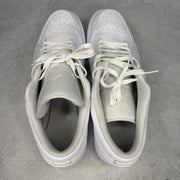 Jordan 1 Low Triple White *pre-owned* SIZE 15