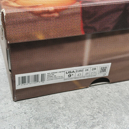 Jordan 1 Retro High OG Black Toe Reimagined *pre - owned* SIZE 9.5 - Kicks Collective PA - Jordan - DZ5485-106 - Men's Shoes - 9.5M/11W - Pre - Owned