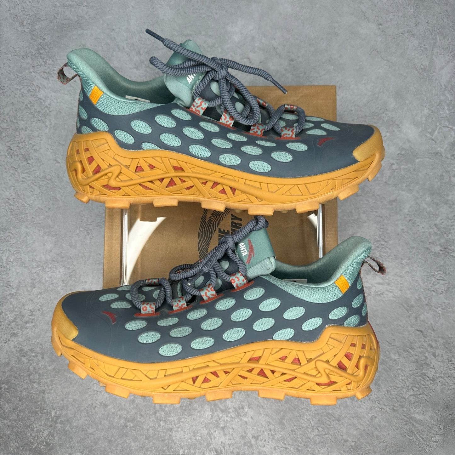Anta SB - 02 Salehe Bembury Teal Gum *pre - owned* SIZE 10.5 - Kicks Collective PA - Anta - 112118820 - 2 - Men's Shoes - 10.5M/12W - Pre - Owned