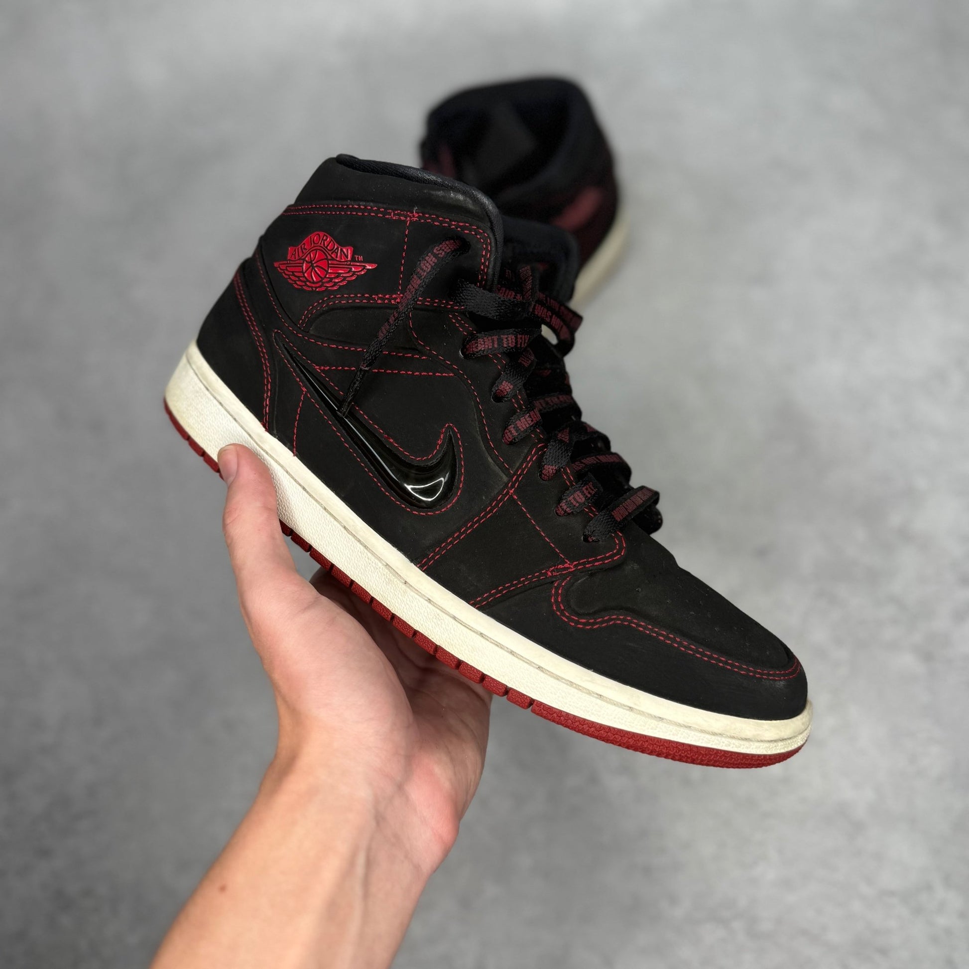 Jordan 1 Mid Fearless Come Fly With Me *pre - owned* SIZE 8 - Kicks Collective PA - Jordan - CK5665 - 062 - Men's Shoes - 8M/9.5W - Pre - Owned
