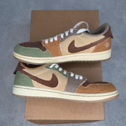 Jordan 1 Retro Low OG Zion Williamson Voodoo 7 (Pre-Owned) - Image 2