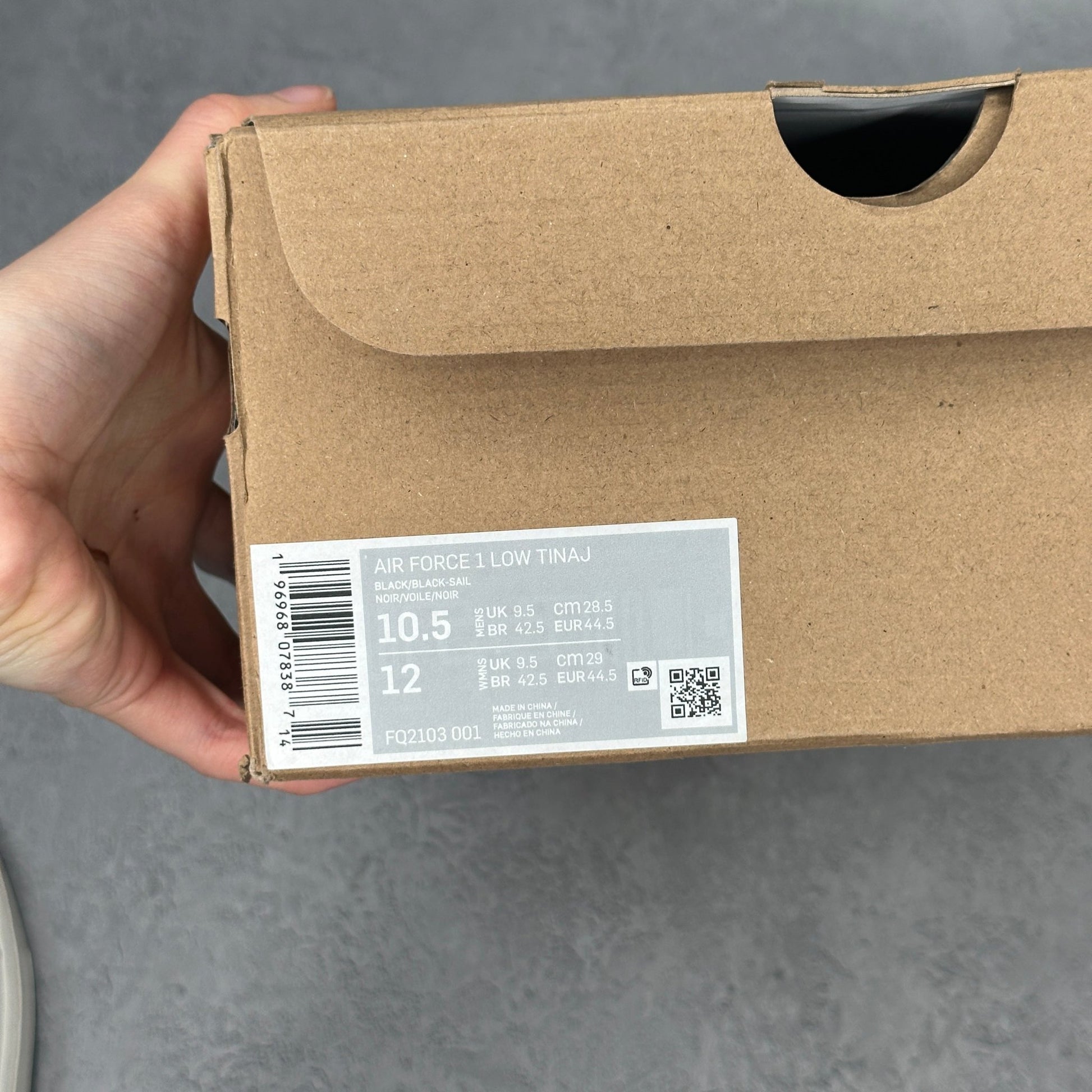 Nike Air Force 1 Low Tinaj - Kicks Collective PA - Nike - FQ2103 - 001 - Men's Shoes - 10.5M/12W - Brand New