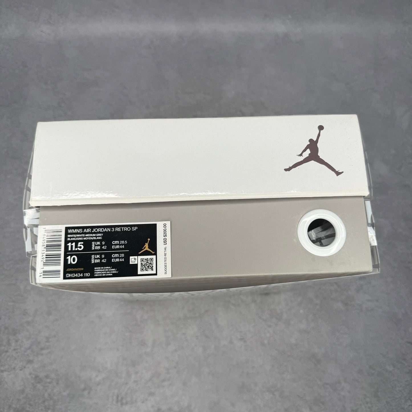 Jordan 3 Retro SP A Ma Maniére (Women's) *pre - owned* SIZE 10M/11.5W - Kicks Collective PA - Jordan - DH3434-110 - Women's Shoes - 10M/11.5W - Pre - Owned