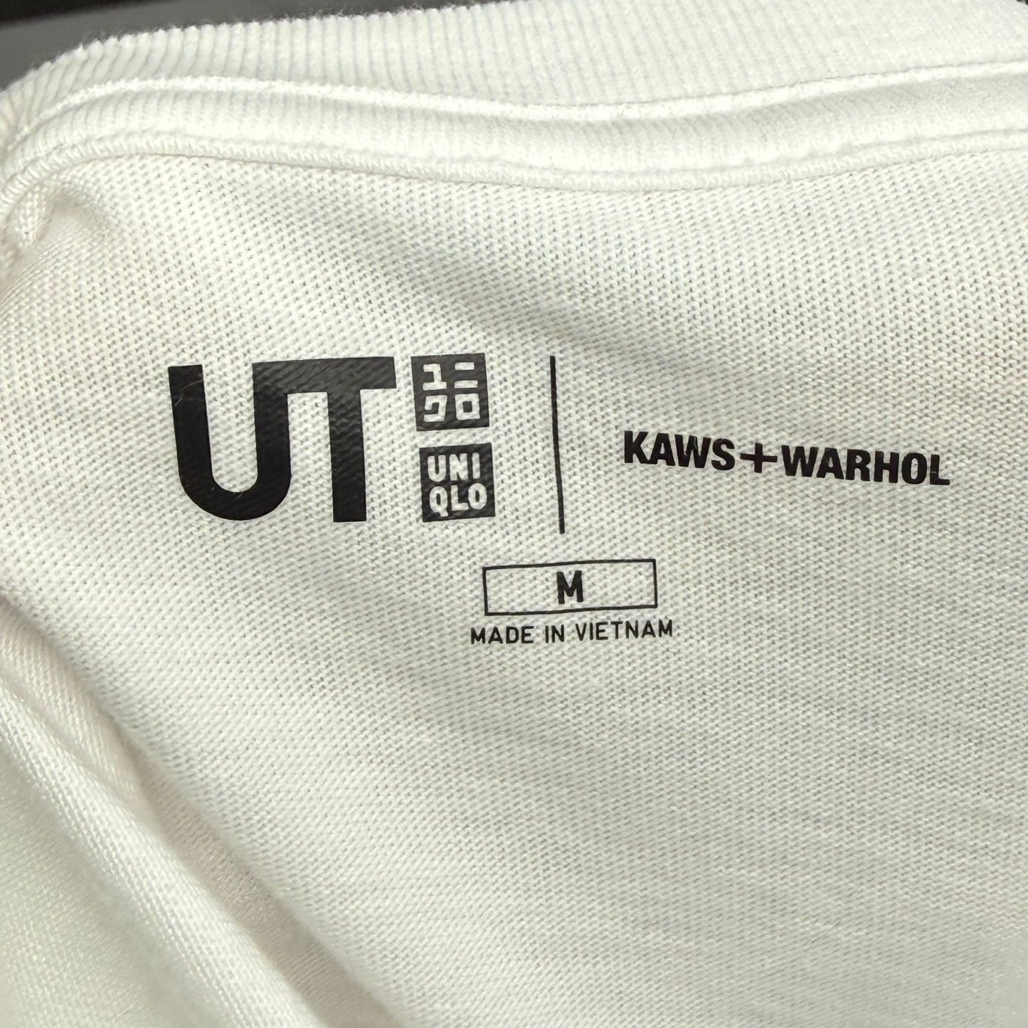 KAWS x Uniqlo Warhol UT Graphic 476350 T-shirt White - Kicks Collective PA - KAWS - 476350 - Apparel - M - Brand New - No Box