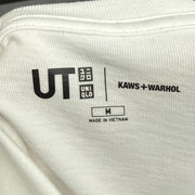 KAWS x Uniqlo Warhol UT Graphic 476350 T-shirt White - Kicks Collective PA - KAWS - 476350 - Apparel - M - Brand New - No Box