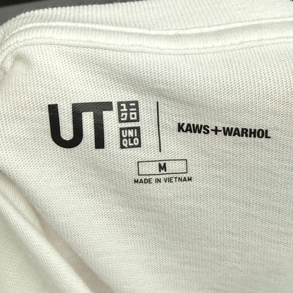 KAWS x Uniqlo Warhol UT Graphic 476350 T-shirt White - Kicks Collective PA - KAWS - 476350 - Apparel - M - Brand New - No Box