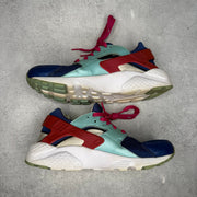 Nike Air Huarache Run Blue/Red (GS) *pre - owned* SIZE 7Y - Kicks Collective PA - Nike - 654280-401 - Kid's Shoes - 7Y - Pre - Owned - No Box